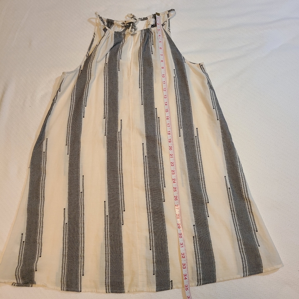 Lou and Grey Strip Halter Dress Size S